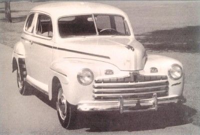 1945 Ford super deluxe tudor sedan #7